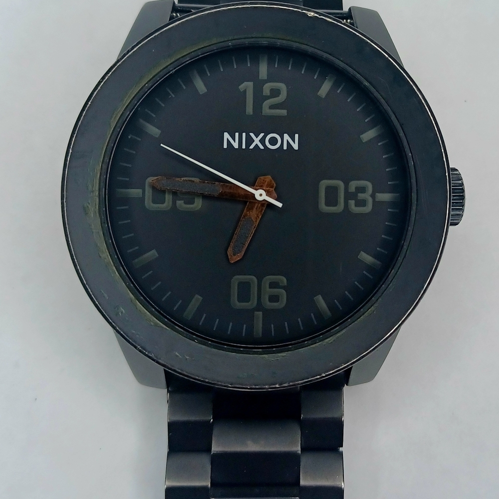 Nixon - The Corporal - Black Stainless Steel Watch